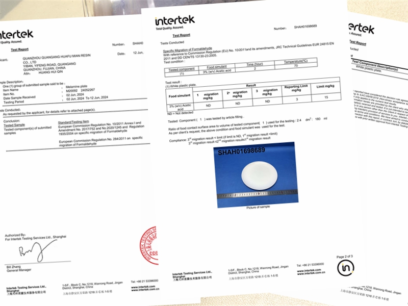 hfm melamine resin intertek certificate  hfm melamine resin intertek certificate