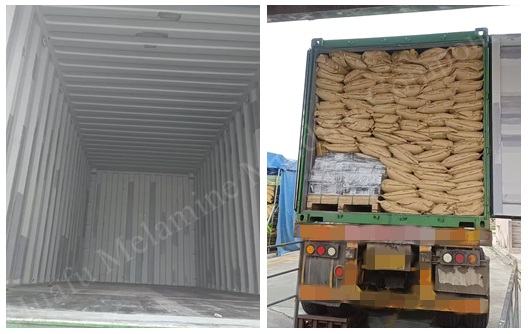 Huafu melamine molding compound shipment