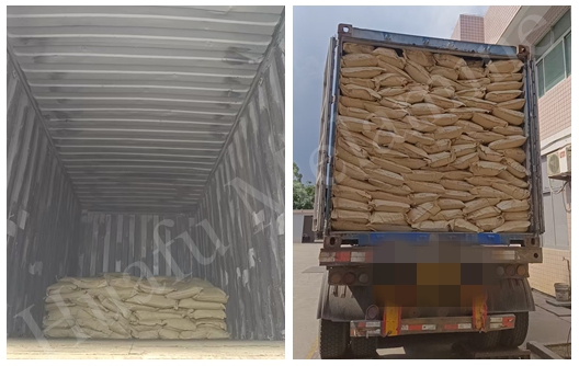 Quanzhou Huafu: Otro pedido al por mayor de polvos de moldeo de melamina despachado