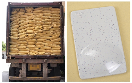Huafu Chemicals: Nuevo envío de resina de melamina en polvo