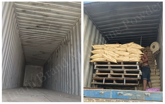 Envío de pedido al por mayor de polvo de vajilla de melamina MF de grado alimentario de Huafu Chemicals