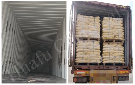 Envío de polvo de moldeo de melamina 100% pura de Huafu para la producción de vajilla de melamina