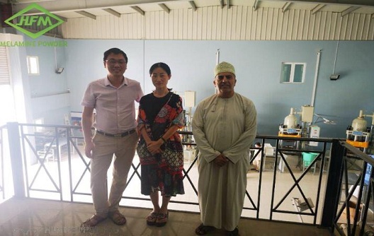 El gerente de ventas de Huafu visitó una fábrica de vajillas en el extranjero