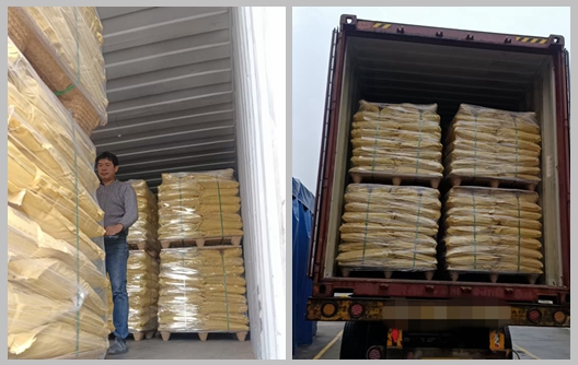 Huafu Chemicals: Nuevo envío de compuesto de moldeo de melamina
