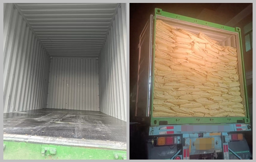 La fábrica de Huafu envía un nuevo cargamento de polvo de resina de melamina.