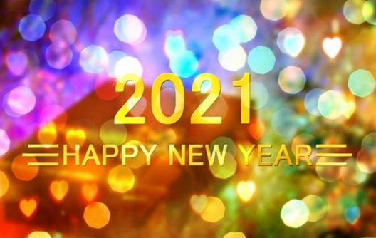 Aviso de vacaciones de Año Nuevo 2021 --- Melamina Huafu